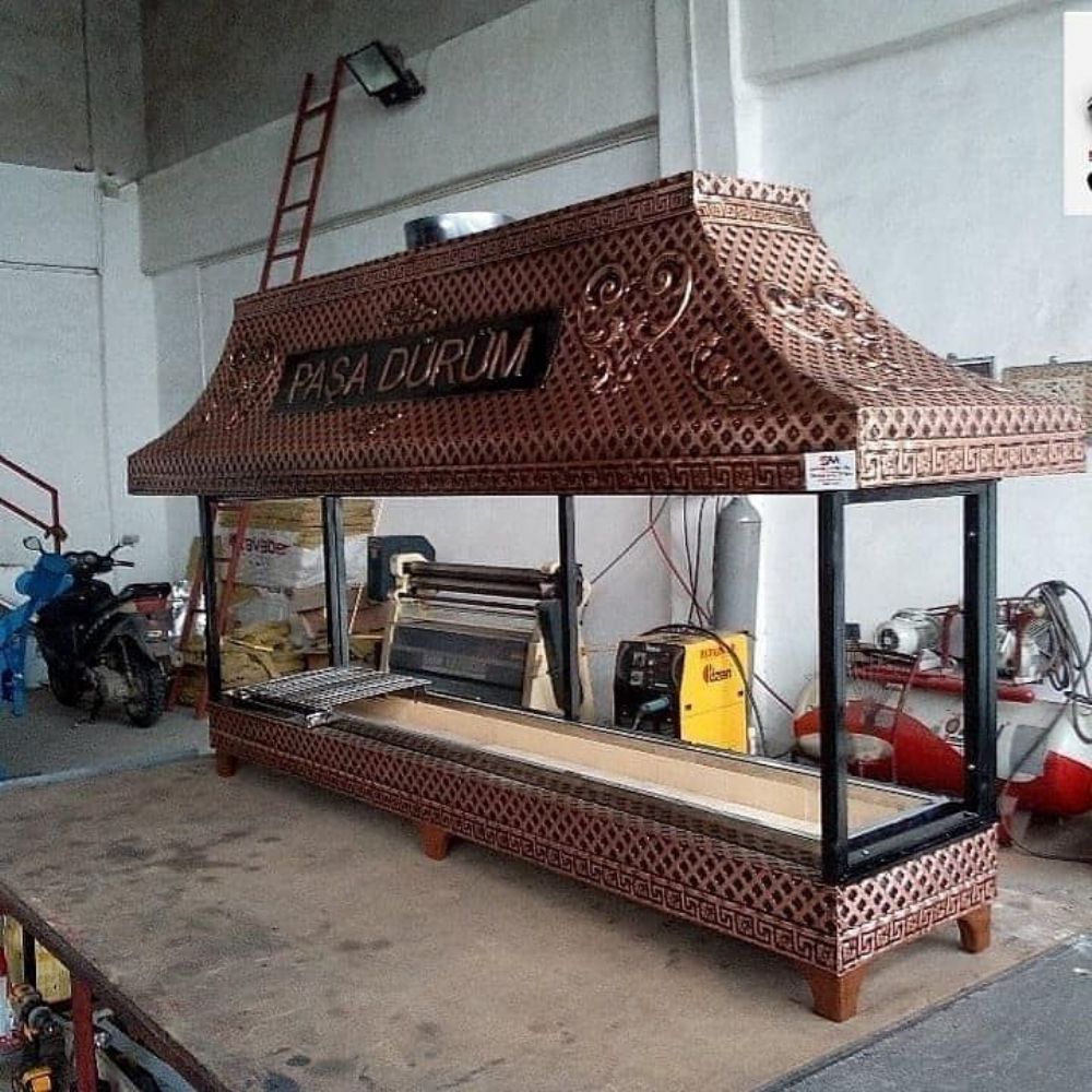 Ocakbaşı davlumbaz kumda kahve dondurma tezgahı semaver odunlu çay